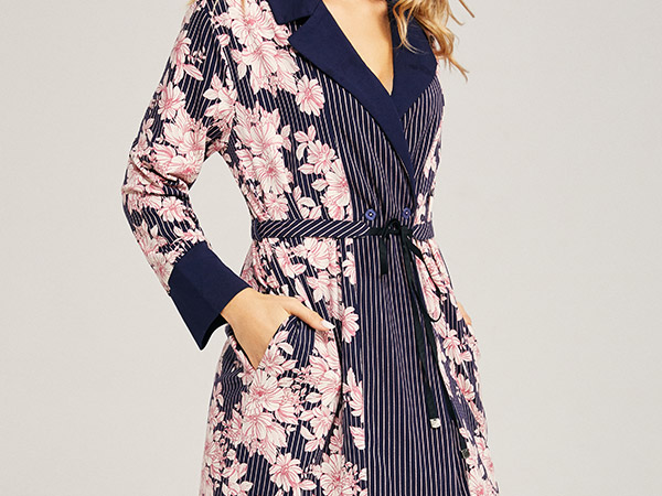 秘密花园系列秋冬女式外袍CJ9202Q展示