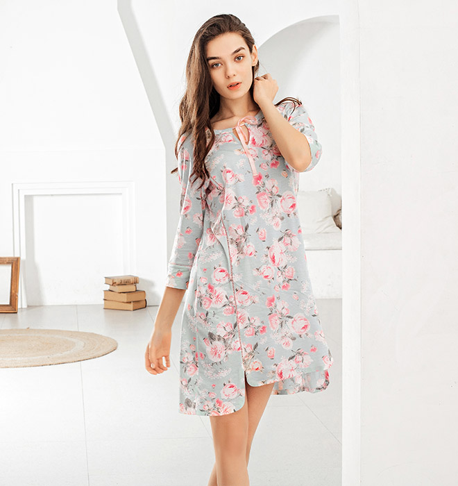 夏日花香系列女式连衣裙CJ9113L1展示