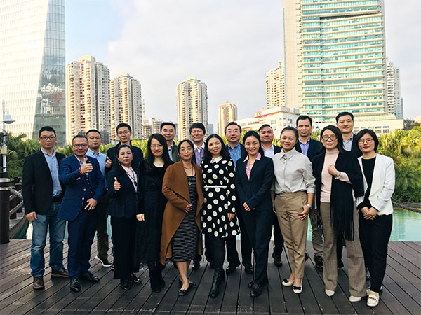 天捷内衣-公司管理层合照